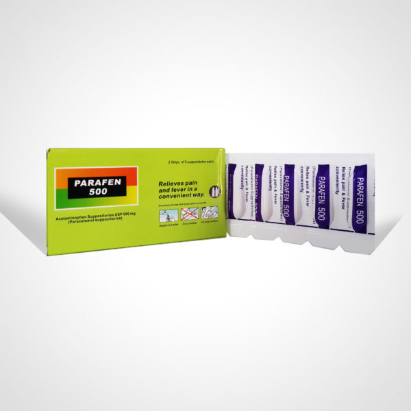 Parafen 500 Suppository